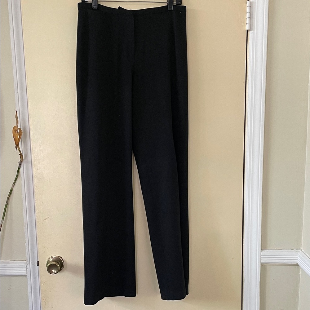 Brooks Brothers Black Straight Dress Pants